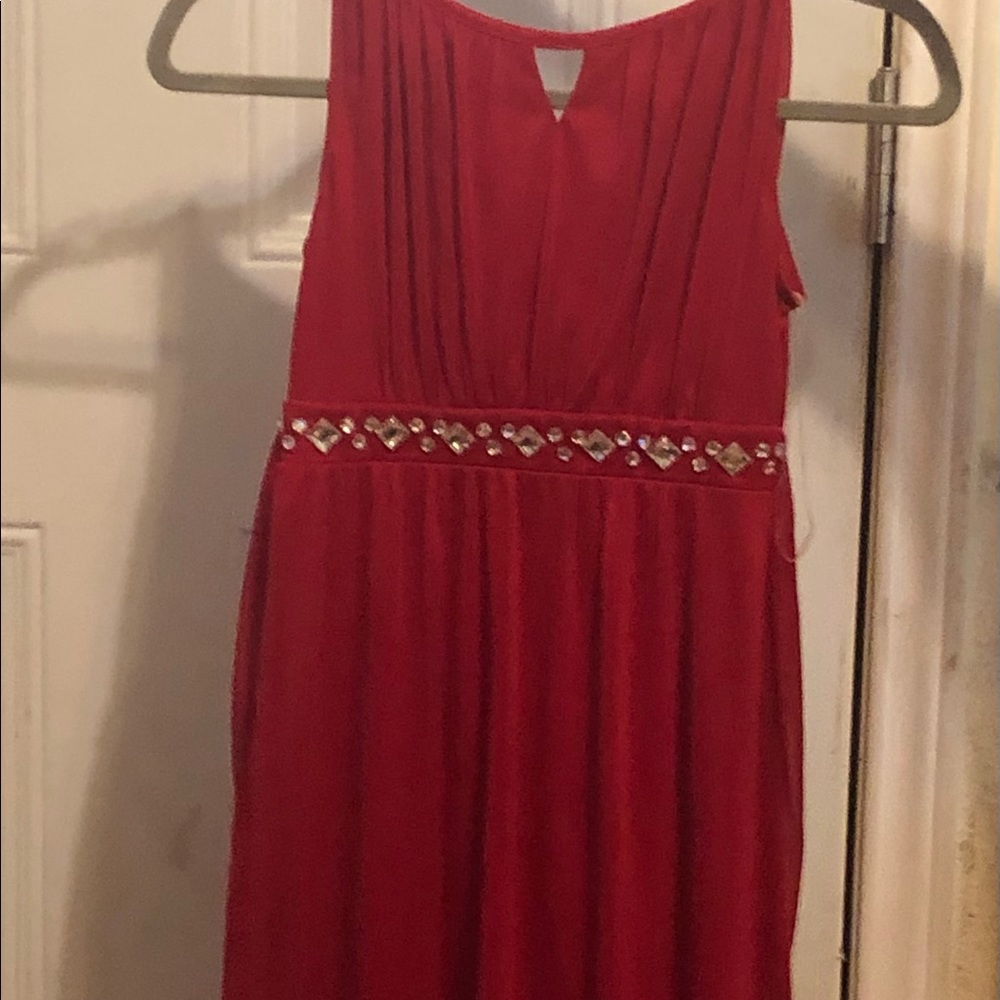 Red dress
